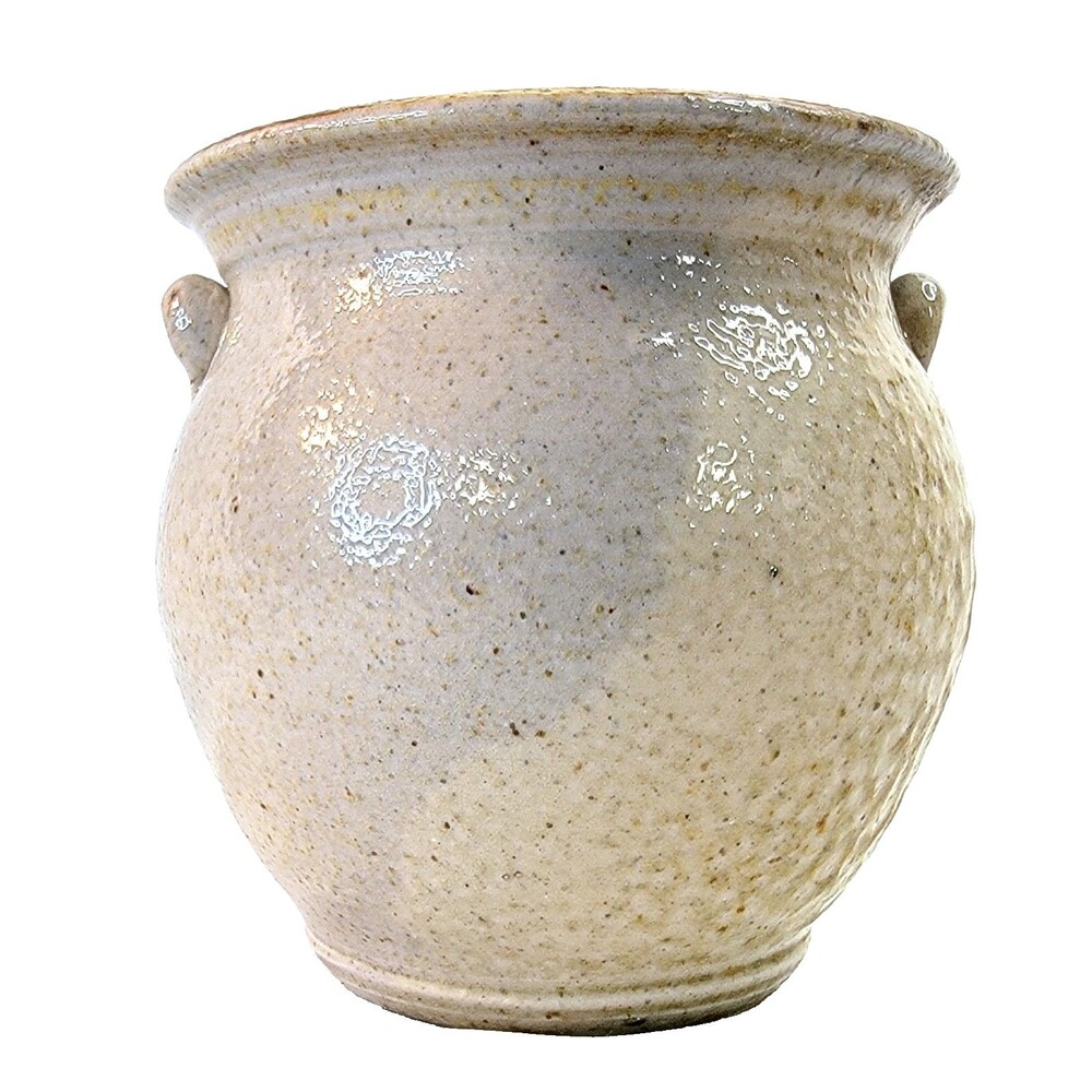 Salt Glaze Pitcher Genesee Country Museum Mark Presher Master Potter Handpainted - Picture 6 of 12